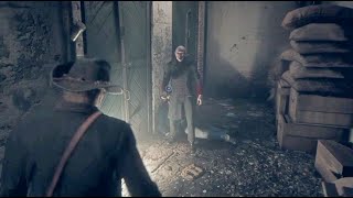 The St Denis Vampire in 34 Seconds With Arthur in Red Dead Redemption 2 [upl. by Ahteres]