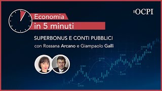 Economia in 5 minuti – Superbonus e conti pubblici [upl. by Allissa]