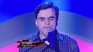 The Voice Brasil  Edu Camargo emociona no palco [upl. by O'Doneven]