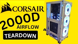 Corsair 2000D Airflow Teardown and Overview  Small Form Factor Coolness [upl. by Elleivad474]