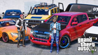 GTA 5  SAVING THE LOST GANG BOSS FROM DUGGAN BOSS  NEW ISUZU DMAX  WEB SERIES മലയാളം 472 [upl. by Henden]