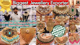 Biggest Jewellery Exporter in India  Premium Export Quality Jewellery in Delhi  Low Price Jewels [upl. by Yadsendew398]