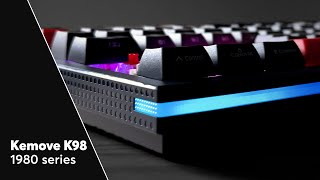 Ultimate Kemove K98 1980 series Keyboard Sound Test and Review [upl. by Gabor]