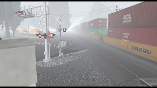 Trainz Railfanning Pt 191 12th amp Vultee St Railroad Crossing Allentown PA Norfolk Southern UP [upl. by Furr]