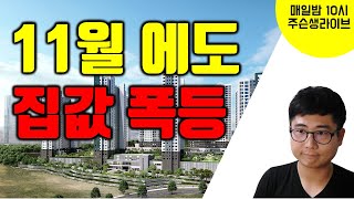 11월 집값 폭등  당장 매수하셔야 합니다 부동산 [upl. by Cavanaugh]