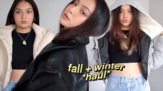 FALLWINTER TRYON HAUL ft princess polly [upl. by Llechtim]