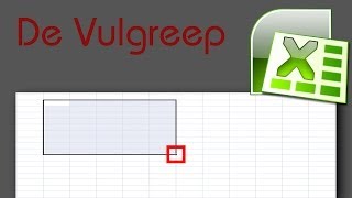 Cursus Excel Les 3 Formules Doorvoeren met de Vulgreep [upl. by Py]