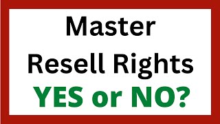 Master Resell Rights Review  Legit MRR System [upl. by Osner725]