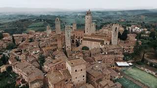 SAN GIMIGNANO  ITALY  CINEMATIC 4K  UNESCO [upl. by Rehsu]