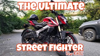 Pulsar NS400Z Review The Ultimate Streetfighter Honest Review  Indias Newest Beast [upl. by Arlene304]