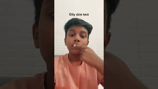 Oily skin test [upl. by Tempest]