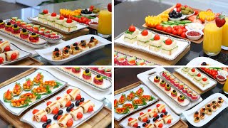 Easy Appetizer Ideas to Impress your Guests  Party Finger Food Recipes [upl. by Sacttler]