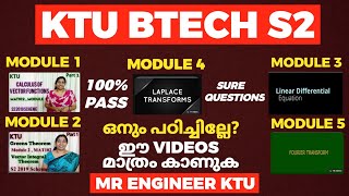 RVS MATHS ACADEMY KTU BTECH S2 MATHS IMPORTANT TOPICS MR ENGINEER KTU [upl. by Eidas]