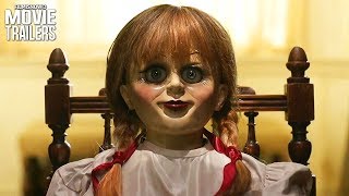 New ANNABELLE CREATION Trailer Keeps Things Creepy [upl. by Hgalehs]