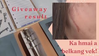 Giveaway result [upl. by Katherin]