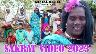 Santali funny video 2023Sakrat video 2023 [upl. by Anerahs]