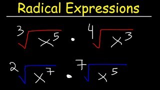 Multiplying Radical Expressions With Different Index Numbers [upl. by Neret]