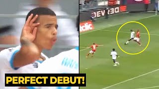 Mason Greenwood scored two goals on his DEBUT with Marseille last night  Man Utd News [upl. by Inoj970]