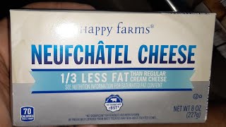 NEUFCHÂTEL CREAM CHEESE BY HAPPY FARMS [upl. by Nnylav]