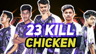 A1esports 23 kill Chicken🥰 Dinner and🤟 wipe 4 squad💥 Navid426 Hitman sinister [upl. by Selle]