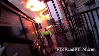 Firefighter Helmet Cam Video 2nd Alarm  Shenandoah PA [upl. by Ruthi797]