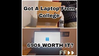 FREE LAPTOP FROM COLLEGE   CONESTOGA COLLEGE  BRANTFORD  CANADA [upl. by Jordain277]