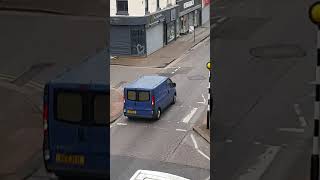 Tameside The Blue Van Woman Ashton Under Lyne tameside automobile transport travel england [upl. by Pomfrey192]