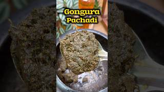 🌿🥬 கோங்குரா பச்சடி 😋👌 Gongura Pachadi recipe😋👌shorts sidedish [upl. by Nilde107]