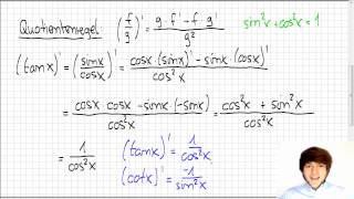 Ableitungsregel III Quotientenregel [upl. by Lennie]