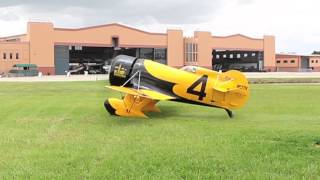 Gee Bee Z Engine Roar on Taxi Run [upl. by Ennelram]