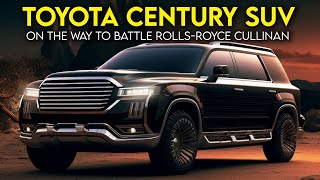 Toyota Century SUV On The Way To Battle RollsRoyce Cullinan [upl. by Steffen]