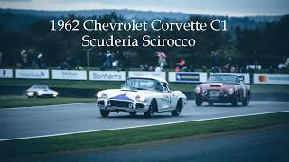 Goodwood Revival 2017  Onboard Chevrolet Corvette C1 Kinrara Trophy [upl. by Robertson]