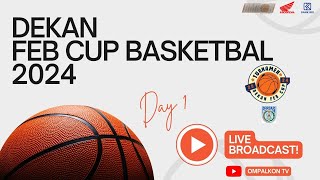 Kickoff The Dekan Feb Cup 2024 With An Actionpacked Day 1 Of Basketball  Part 2 [upl. by Enowtna207]