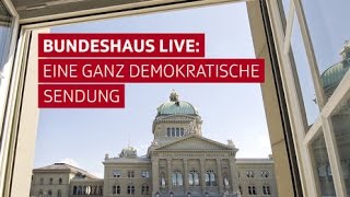 Schweiz aktuell extra  Bundeshaus live 05122012 komplett [upl. by Earehc]