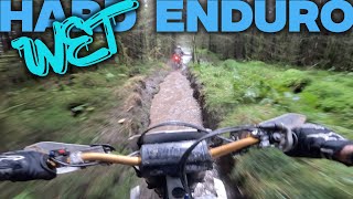 ENDURO ADVENTURE CONQUERING THE WILD TRAILS OF WALES ON MY HUSQVARNA TE250 [upl. by Drofla888]