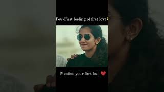 First feeling of first love ❤❤ love lovestatus lovesong lovestory lovely lover lovesongs ❤❤❤❤ [upl. by Ayhtin]