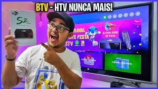 O MELHOR RECEPTOR TV BOX ANDROID EM 2024 STV S2 PRO É MELHOR QUE BTV B13 E HTV H8 OPINIÃO SINCERA [upl. by Krista]