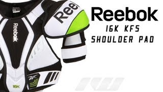 Reebok 16K KFS Hockey Shoulder Pads Review [upl. by Newbill]