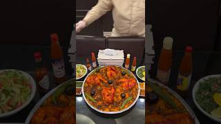 A tray of Red Capsa Chicken shortsfeed youtubeshorts arabicmandi [upl. by Llennoj]