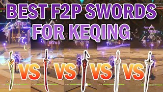 F2P Sapwood Blade vs Kagotsurube Isshin vs Blackcliff Longsword vs Lions Roar vs Harbinger of Dawn [upl. by Latouche]