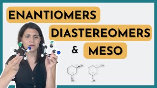 Stereoisomers Enantiomers Diastereomers and Meso Compounds [upl. by Ferullo214]