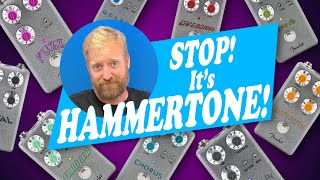 STOP Its Hammertone Time  every single Fender Hammertone Pedal even the Metal  Affordaboard [upl. by Ahsercul]