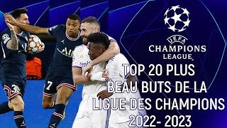 TOP 20 MEILLEURS BUTS LIGUE CHAMPION 2022 2023  IDEA PLUS MEDIA [upl. by Assylla]