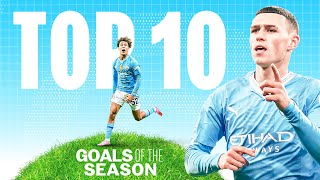 TOP 10 GOALS OF THE SEASON  Man City  2324 Season [upl. by Klapp]