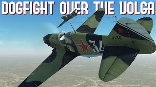 IL2 Great Battles  Battle of Stalingrad Career  Ep2  Dogfight Over the Volga [upl. by Krall]