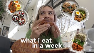 What I Eat in A Week to Feel Good  simple recipes at home [upl. by Bramwell]