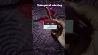 Nykaa parcel unboxing ✨ 💕 shortsfeed ytshortsindia ytshorts [upl. by Dukie]