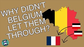 Why didnt Belgium let the German through in World War One Short Animated Documentary [upl. by Tosch]