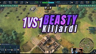 Đế chế 4 Giao hữu Beasty vs Kiljardi BO3 [upl. by Drannek]