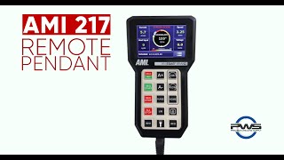 AMI  Arc Machines 217 Remote Pendant  Orbital Welding Machine accessory [upl. by Aihceyt]